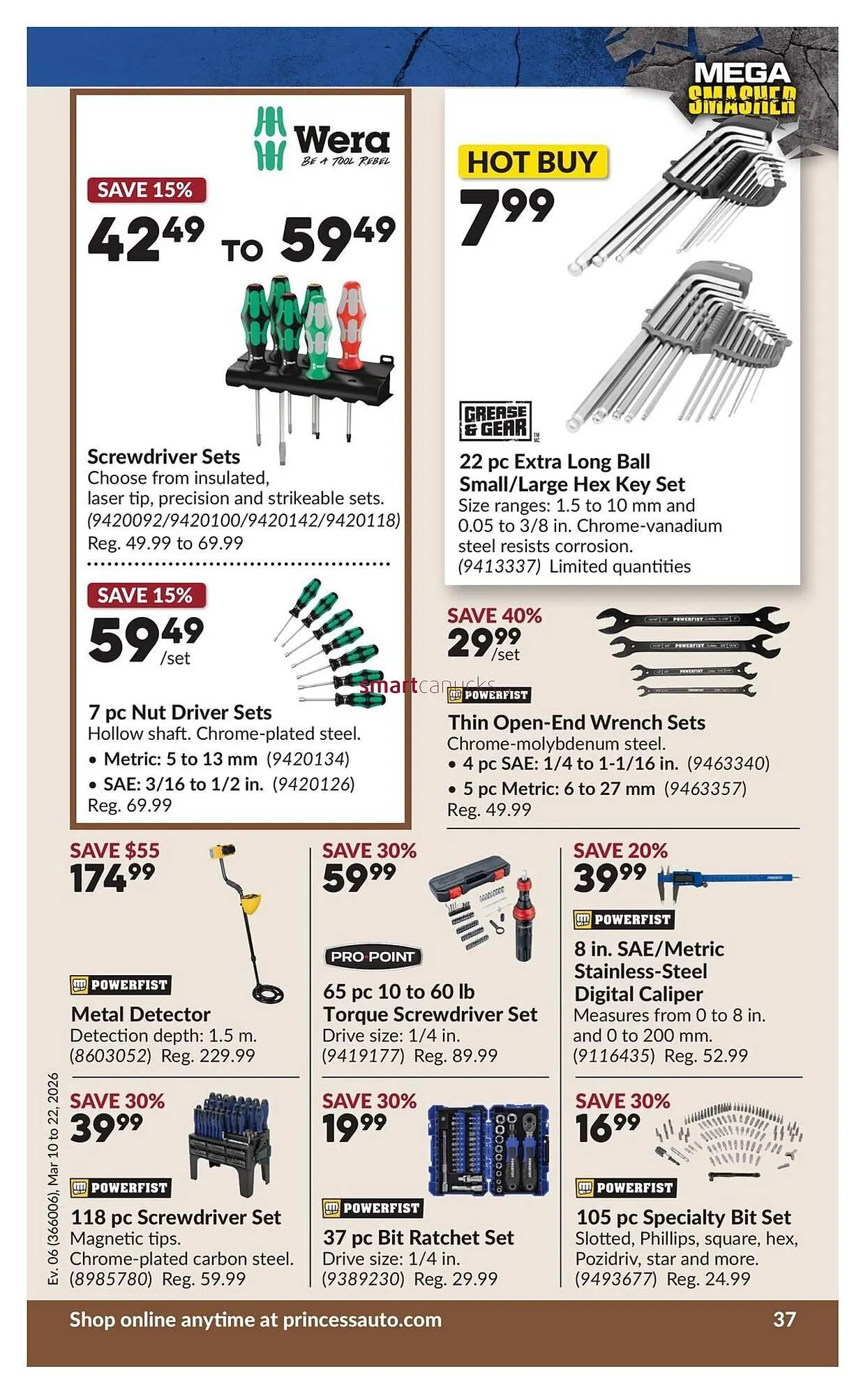 Princess Auto flyer from March 10 to March 22 2026 - flyer page 42