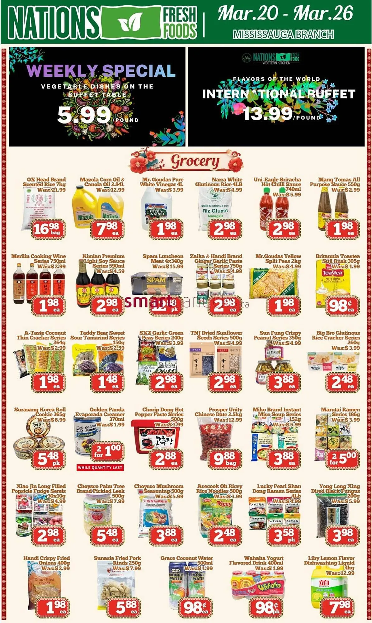 Nations Fresh Foods flyer from March 20 to March 26 2026 - flyer page 2