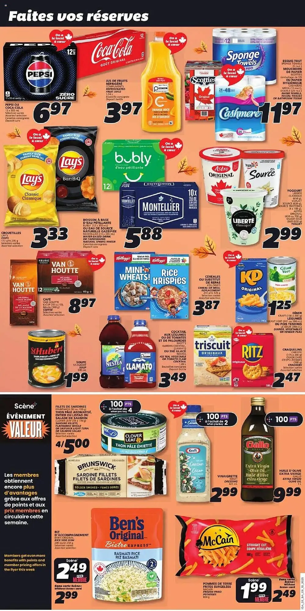 IGA flyer from October 9 to October 15 2025 - flyer page 3