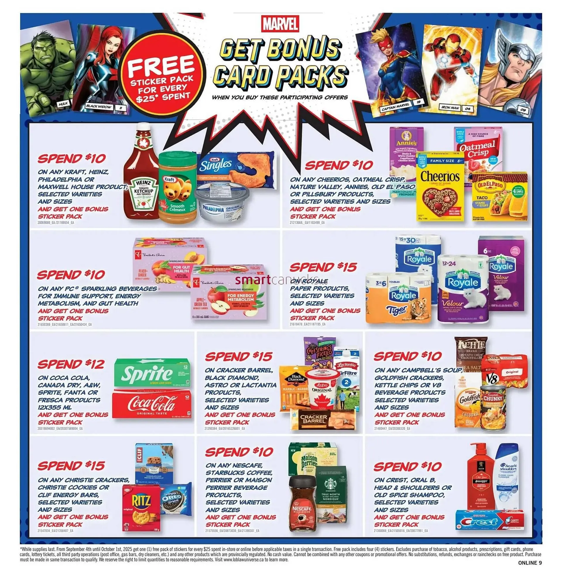 Fortinos flyer from September 11 to September 17 2025 - flyer page 9