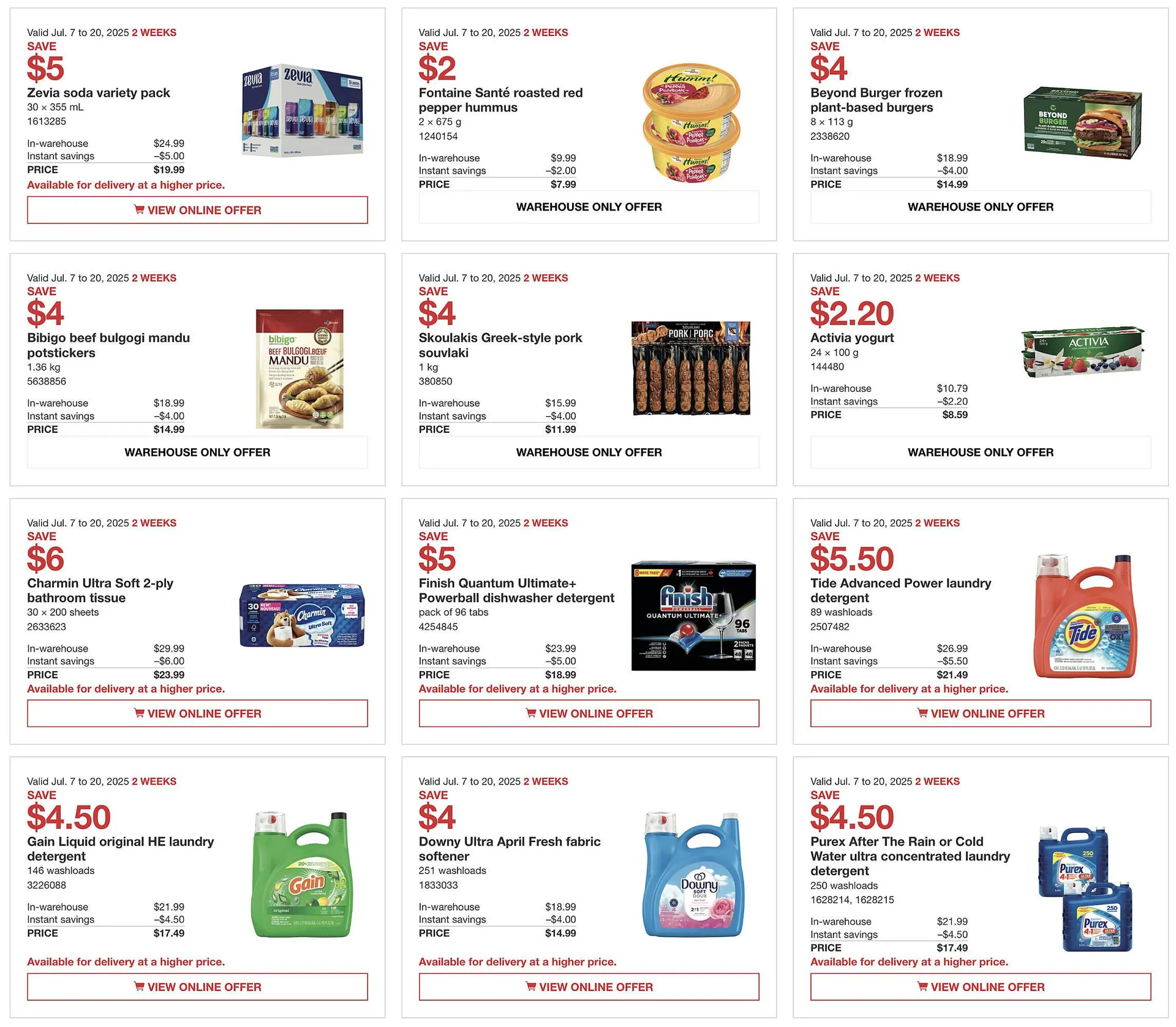 Costco flyer from July 24 to July 30 2025 - flyer page 2