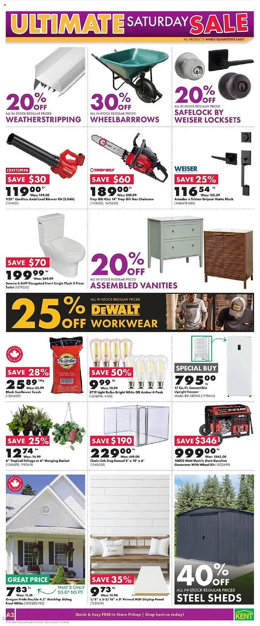 Kent flyer from October 16 to October 23 2025 - flyer page 2