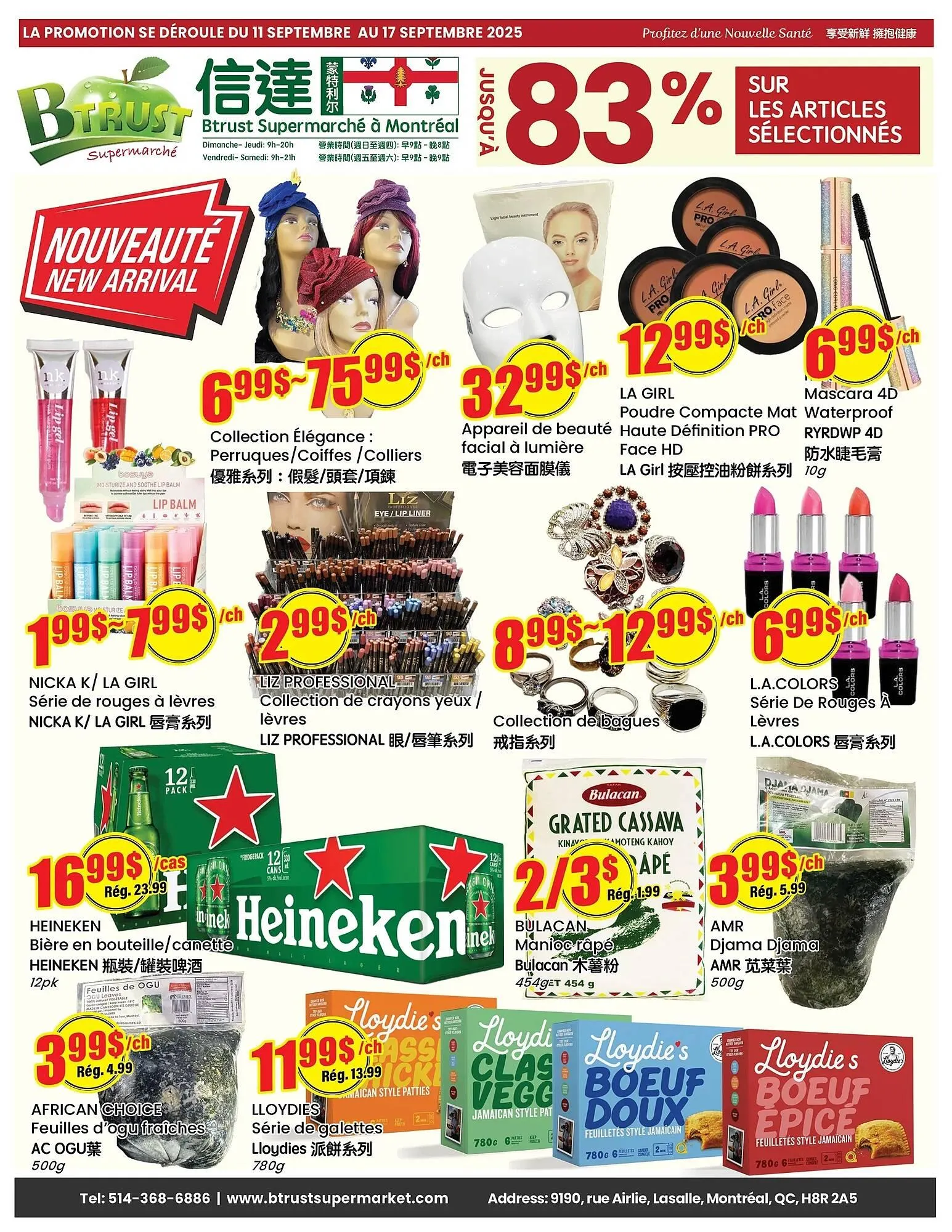Btrust Supermarket flyer from September 11 to September 17 2025 - flyer page 1