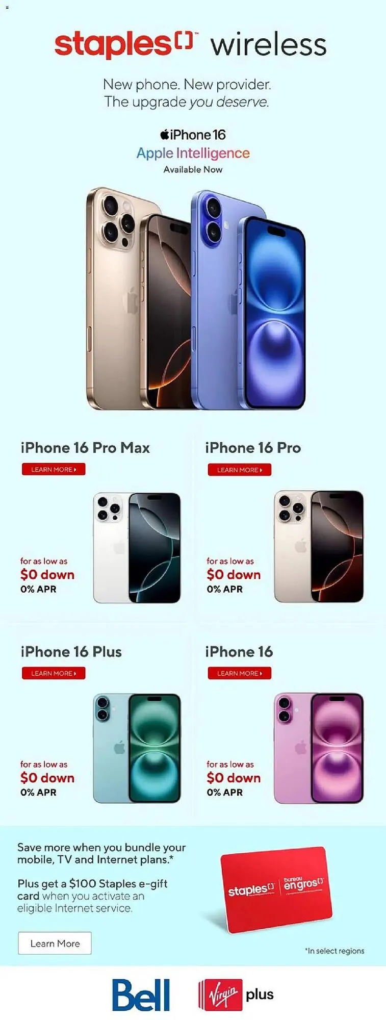 Staples flyer from April 9 to April 15 2025 - flyer page 7