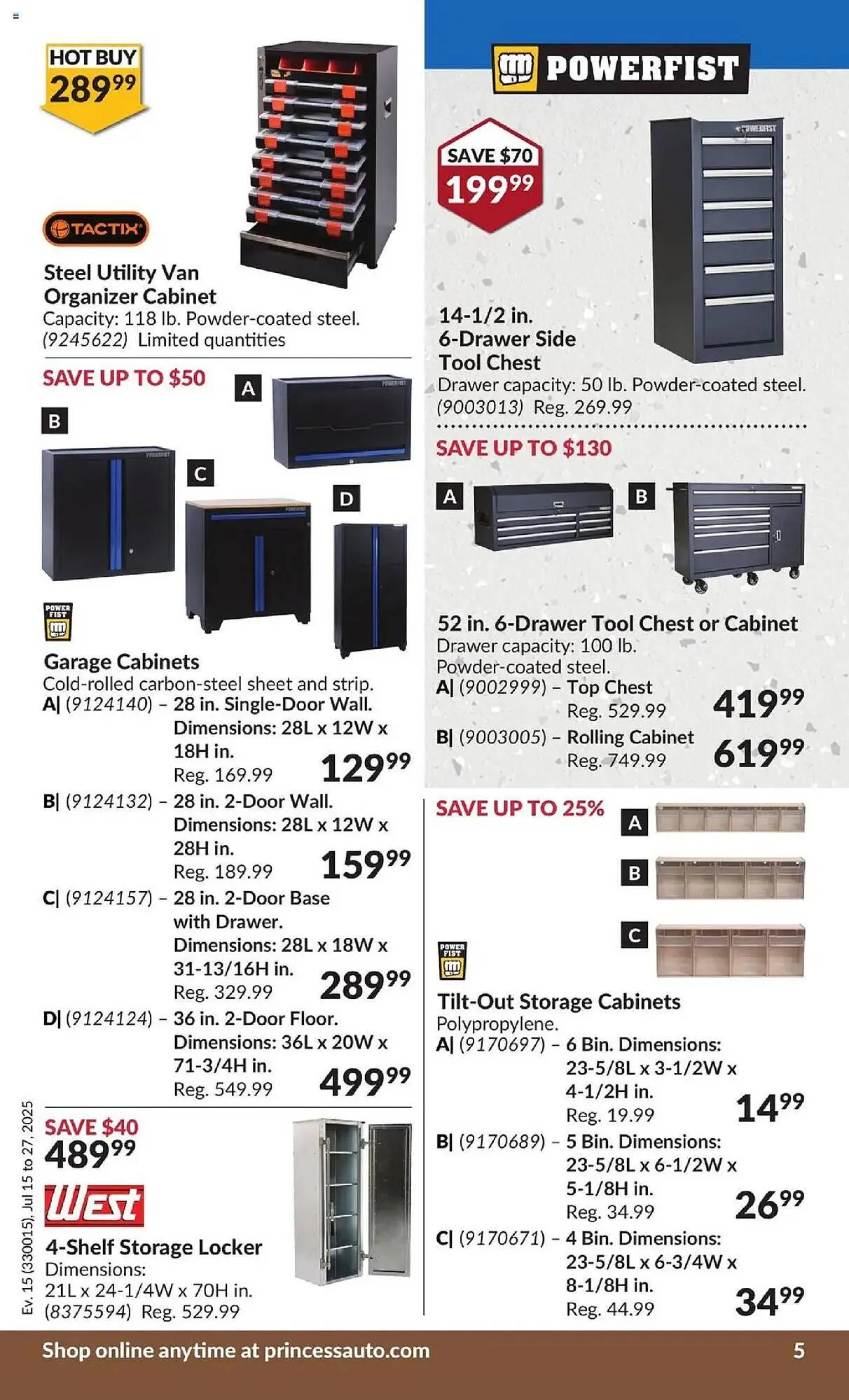 Princess Auto flyer from July 15 to July 27 2025 - flyer page 11