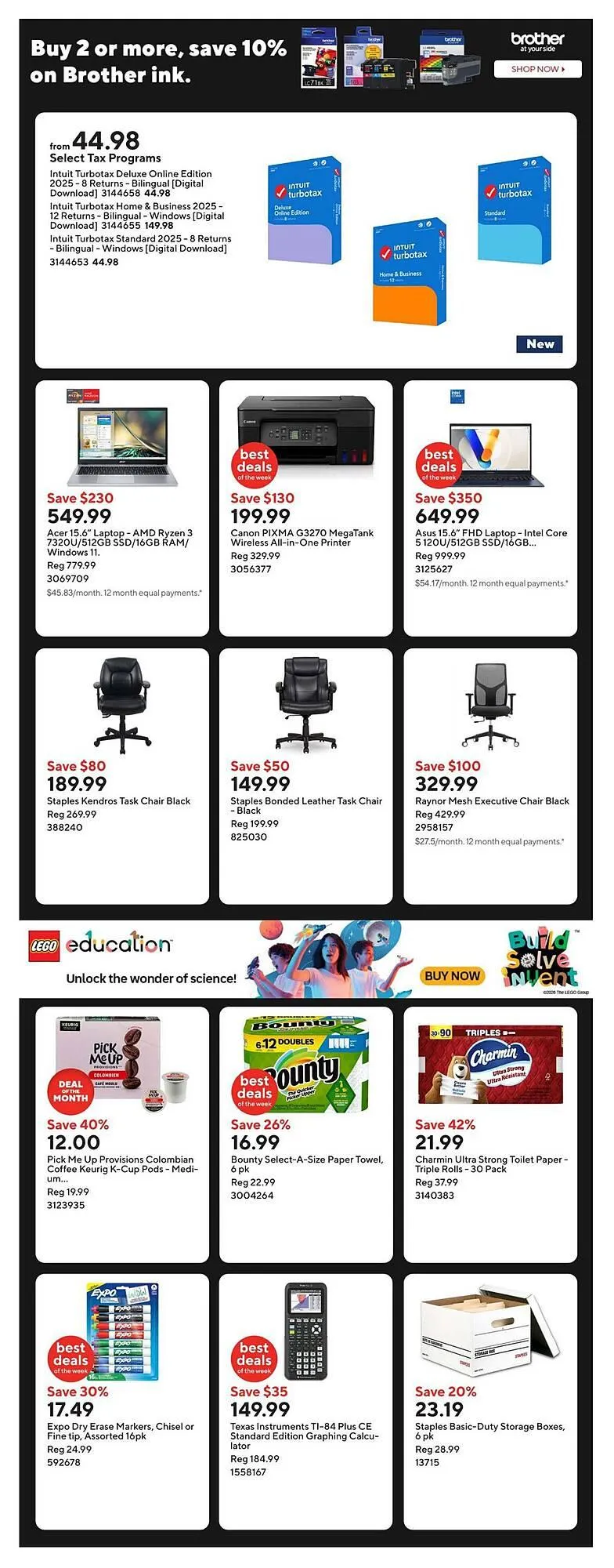Staples flyer from January 23 to January 30 2026 - flyer page 2