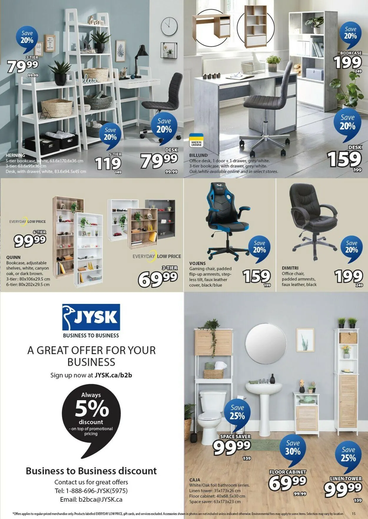 JYSK Current flyer from December 15 to December 29 2025 - flyer page 15