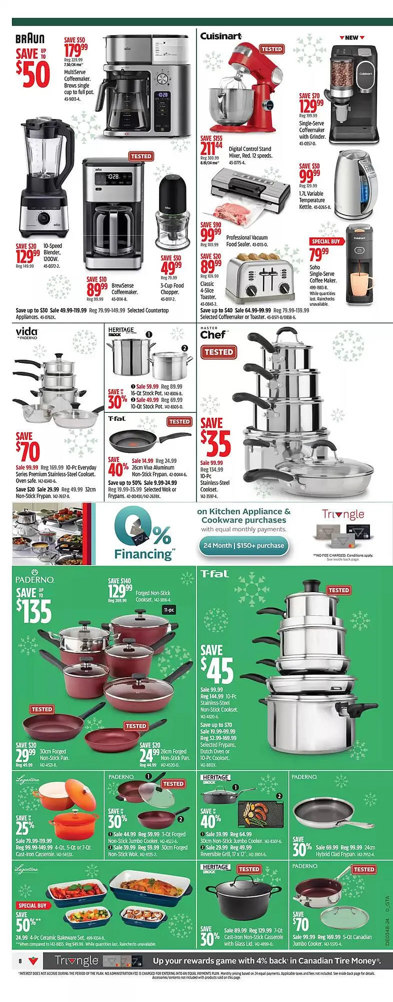 Canadian Tire flyer from November 21 to November 28 2024 - flyer page 8