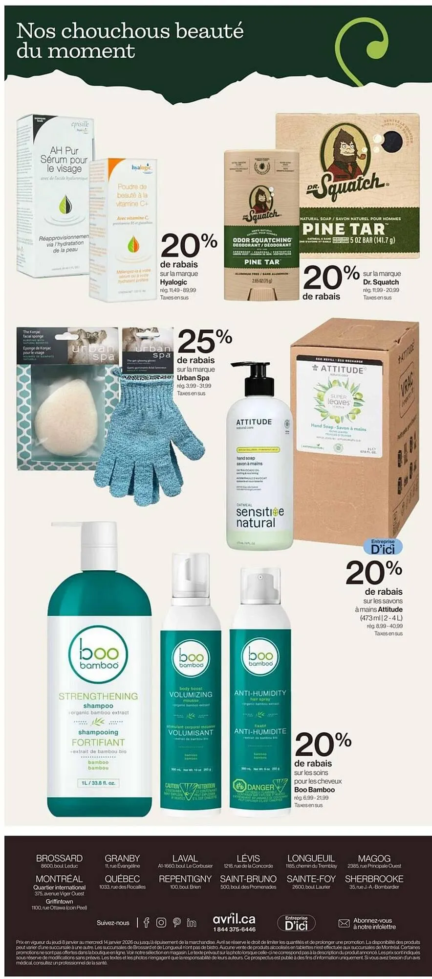 Avril flyer from January 14 to January 14 2026 - flyer page 13