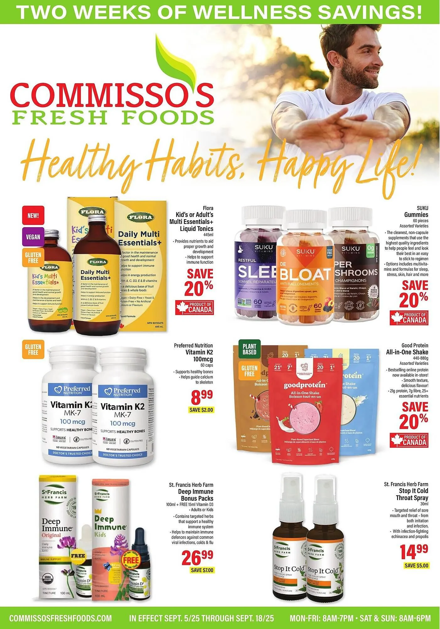 Commisso's Fresh Foods flyer from September 5 to September 11 2025 - flyer page 1