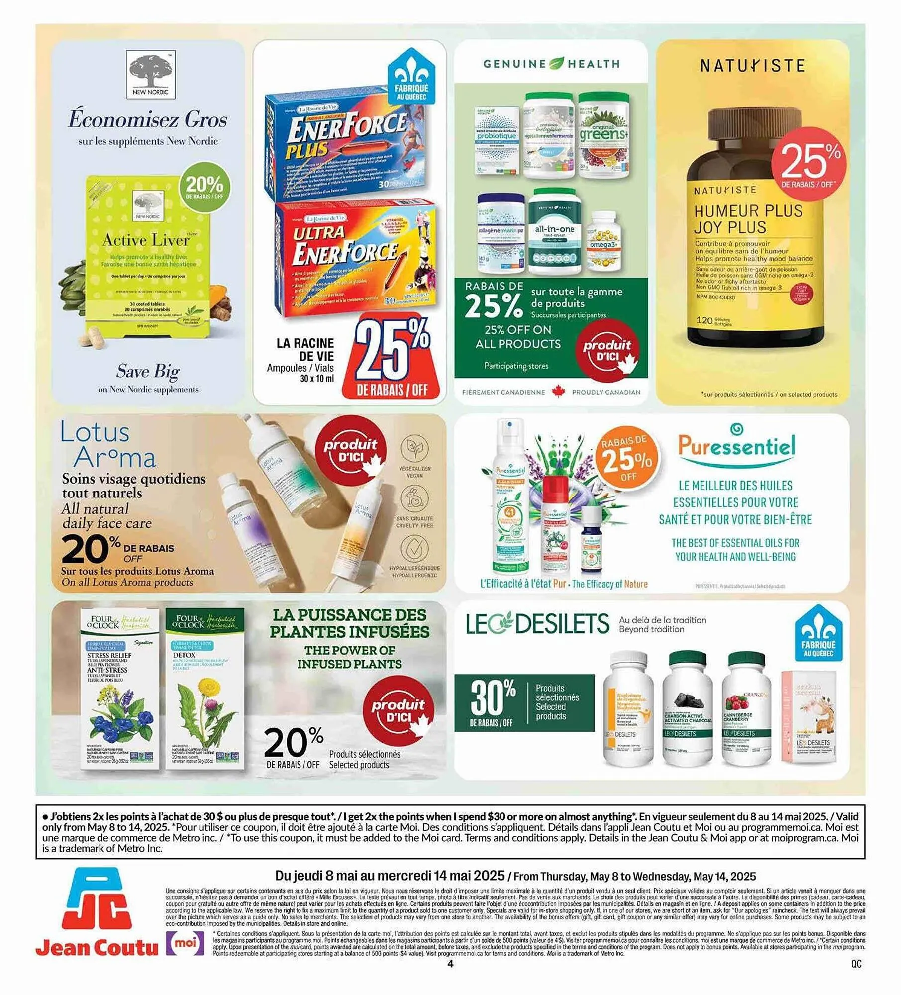 Jean Coutu flyer from May 8 to May 22 2025 - flyer page 4