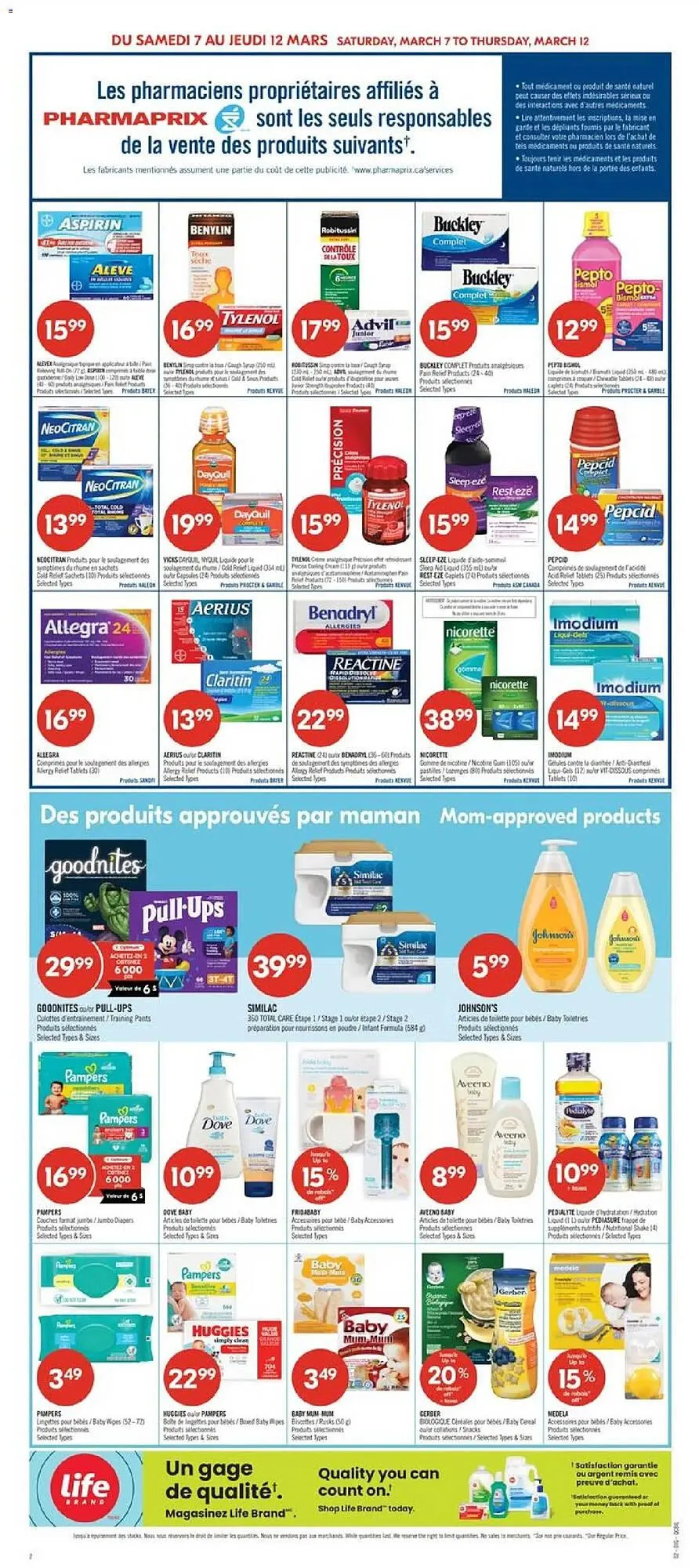 Pharmaprix flyer from March 7 to March 12 2026 - flyer page 3