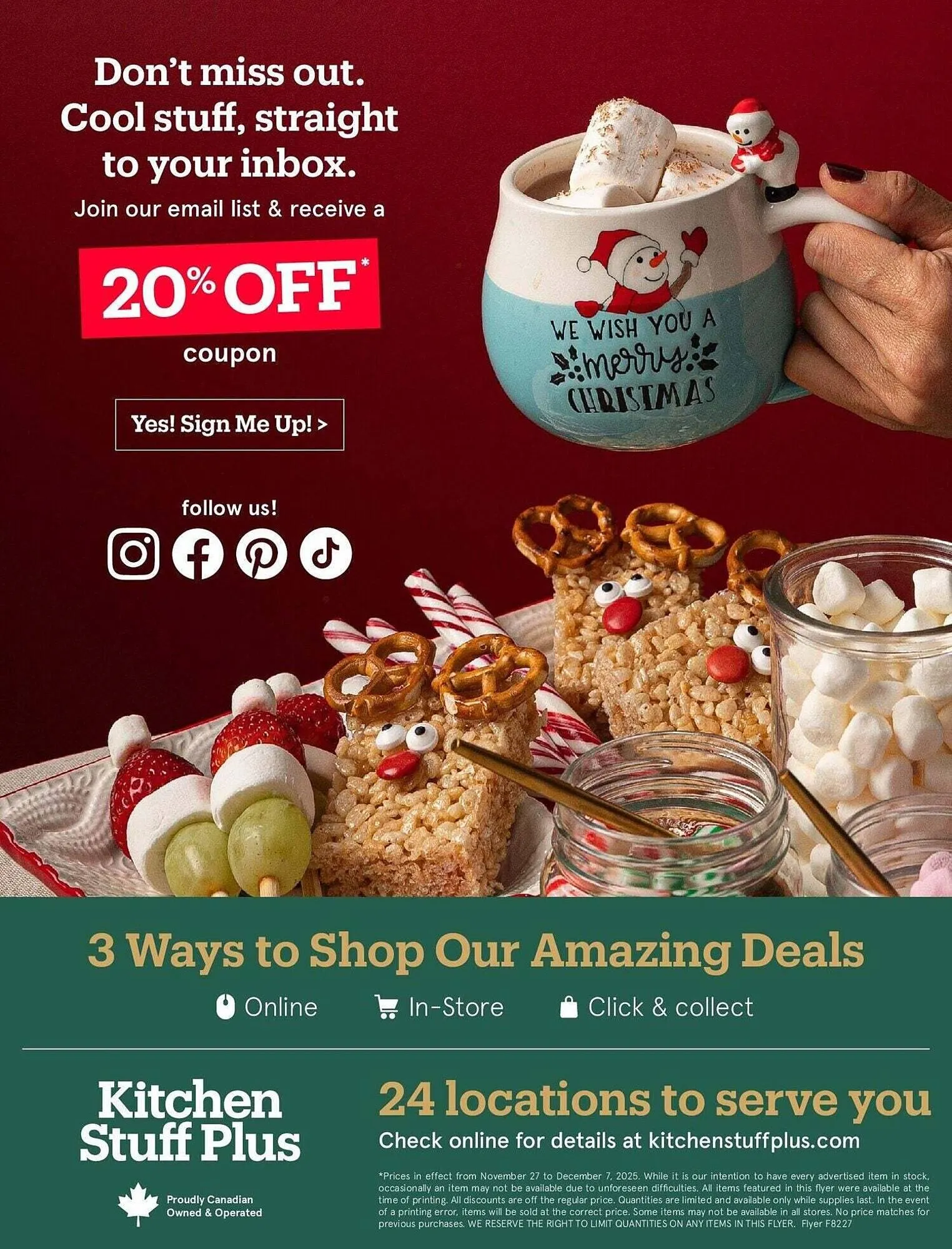 Kitchen Stuff Plus flyer from November 27 to December 4 2025 - flyer page 13