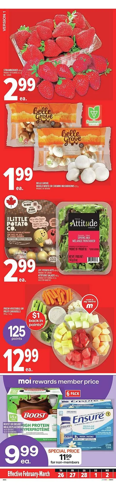 Metro flyer from February 26 to March 5 2026 - flyer page 2