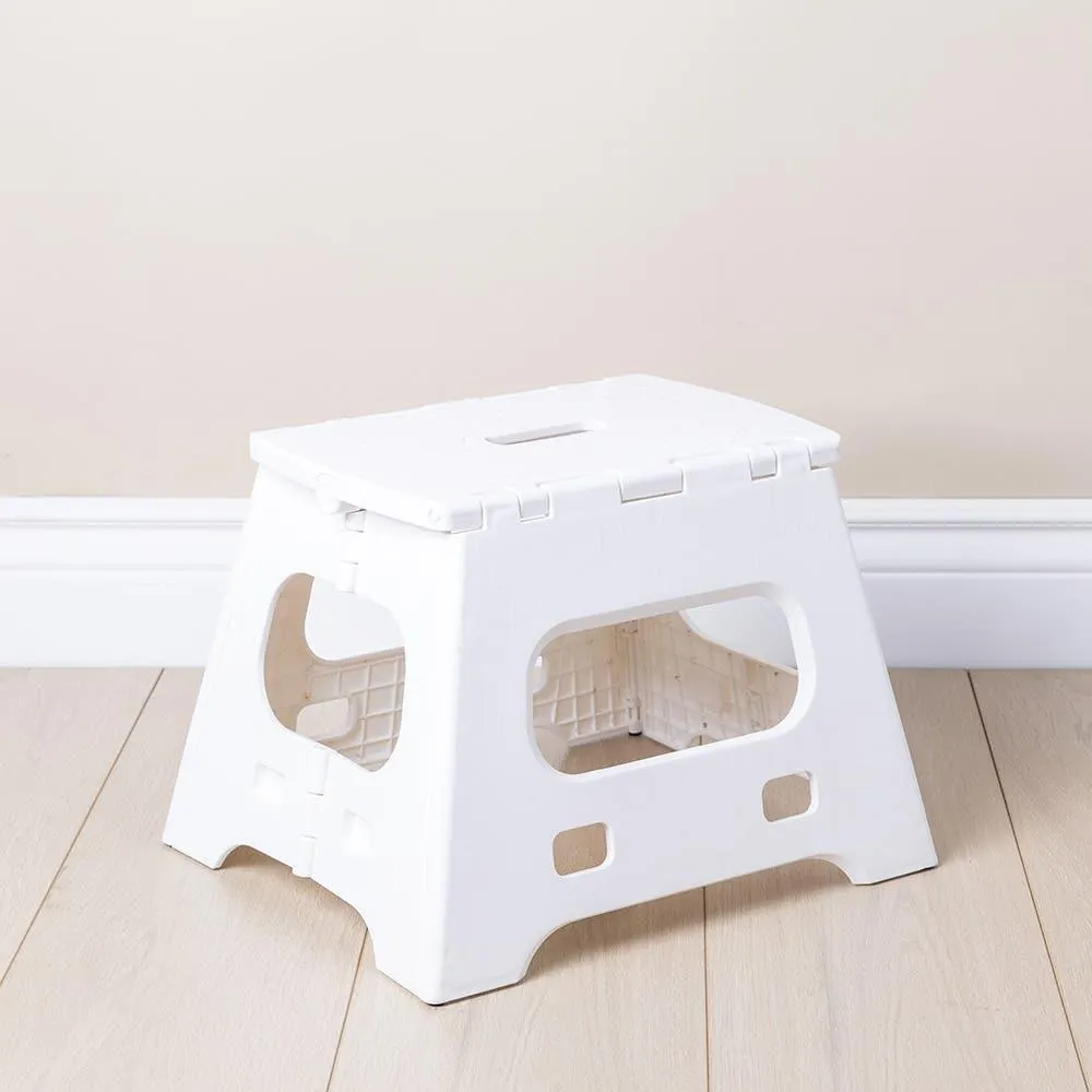 KSP Tread Folding Step Stool Small (White)