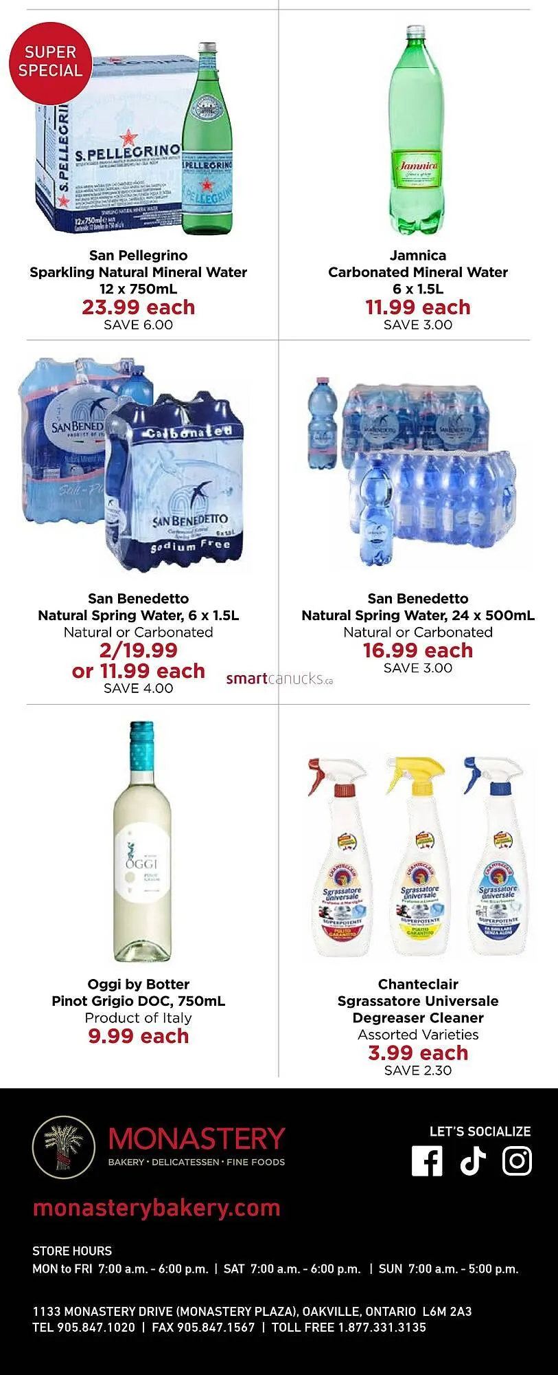 Monastery Bakery flyer from December 18 to December 31 2025 - flyer page 7