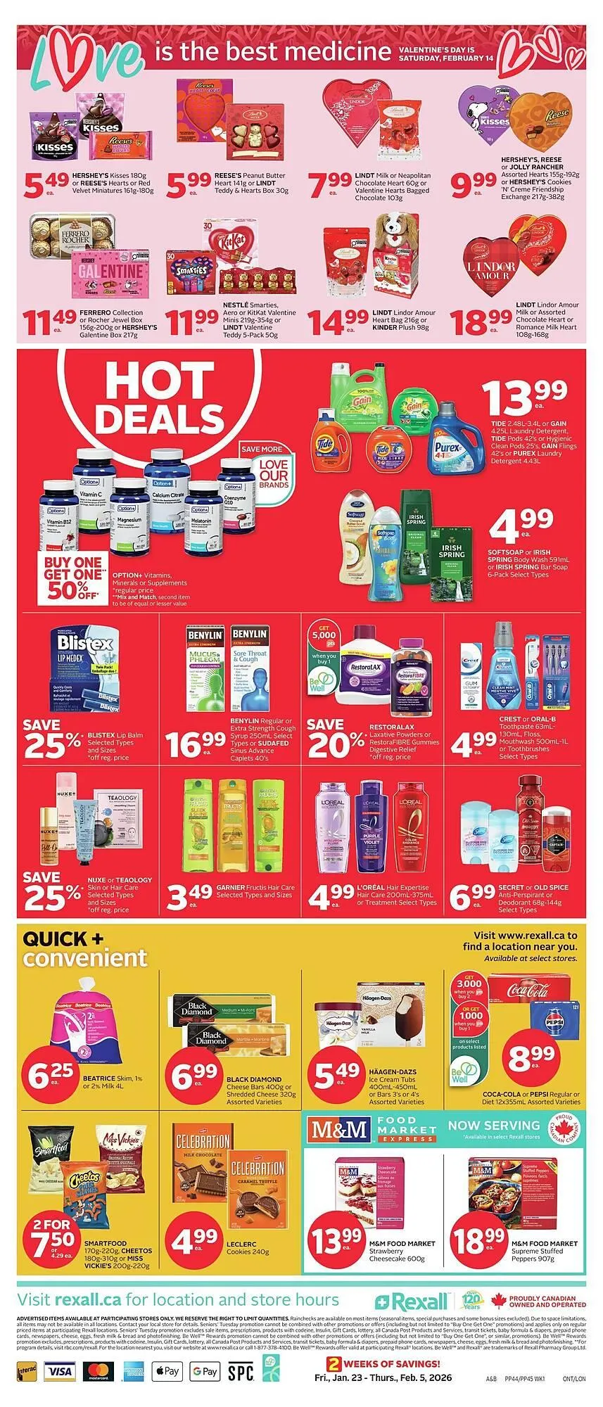 Rexall flyer from January 22 to February 5 2026 - flyer page 2