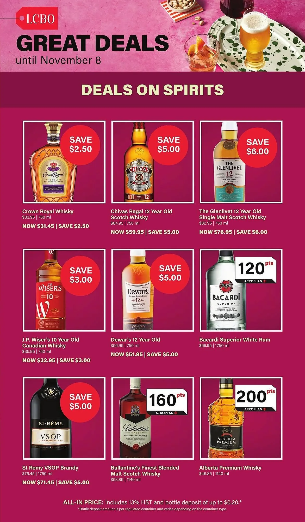 LCBO flyer from October 14 to November 9 2025 - flyer page 3