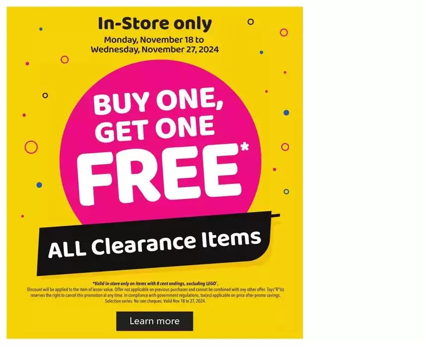 Babies"R"Us Flyer from November 21 to November 27 2024 - flyer page 9