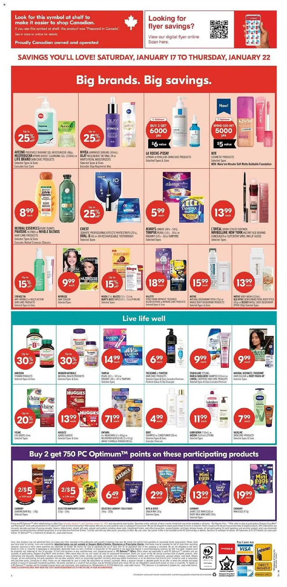 Shoppers Drug Mart flyer from January 16 to January 23 2026 - flyer page 17
