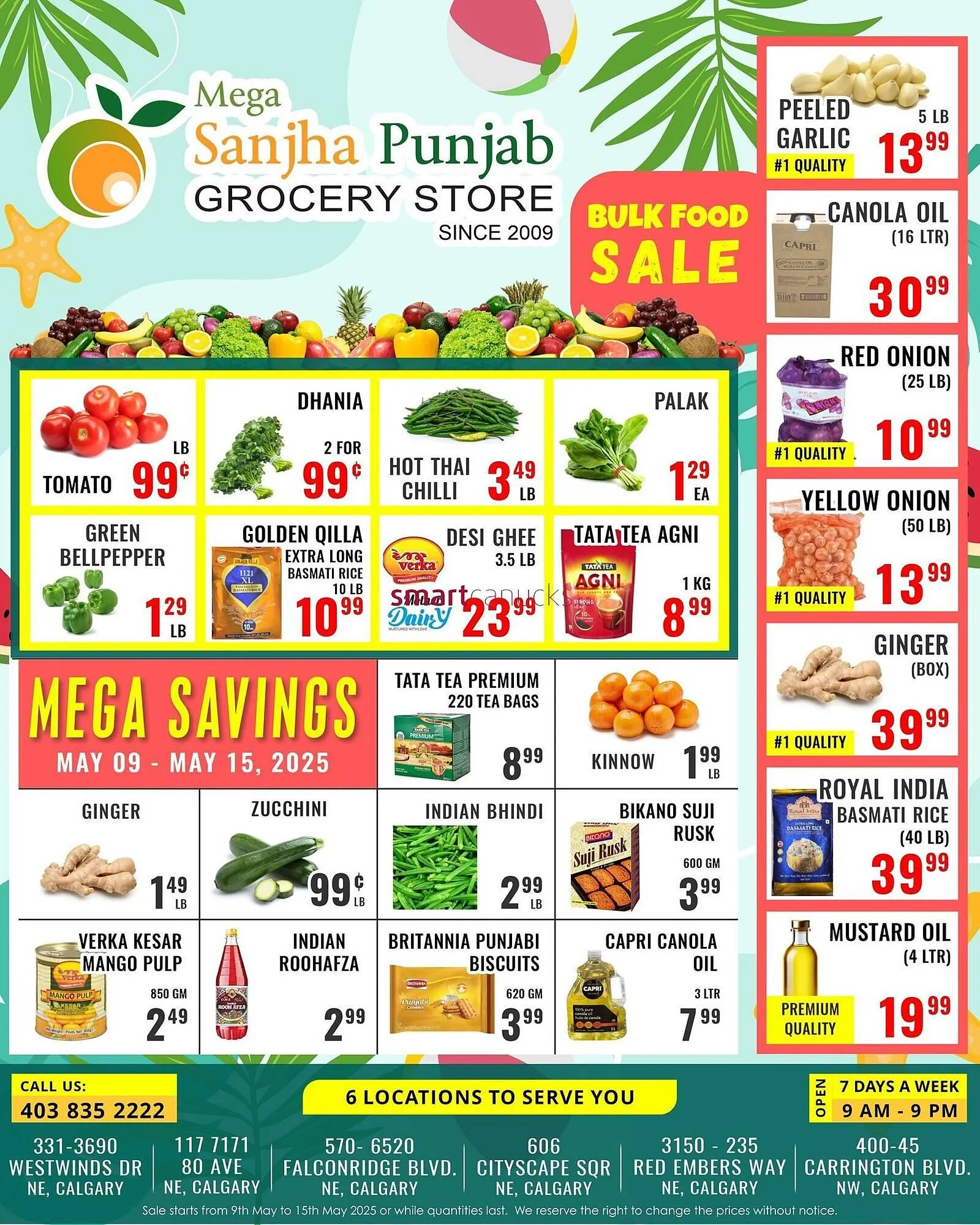 Mega Sanjha Punjab Grocery Store flyer - 1