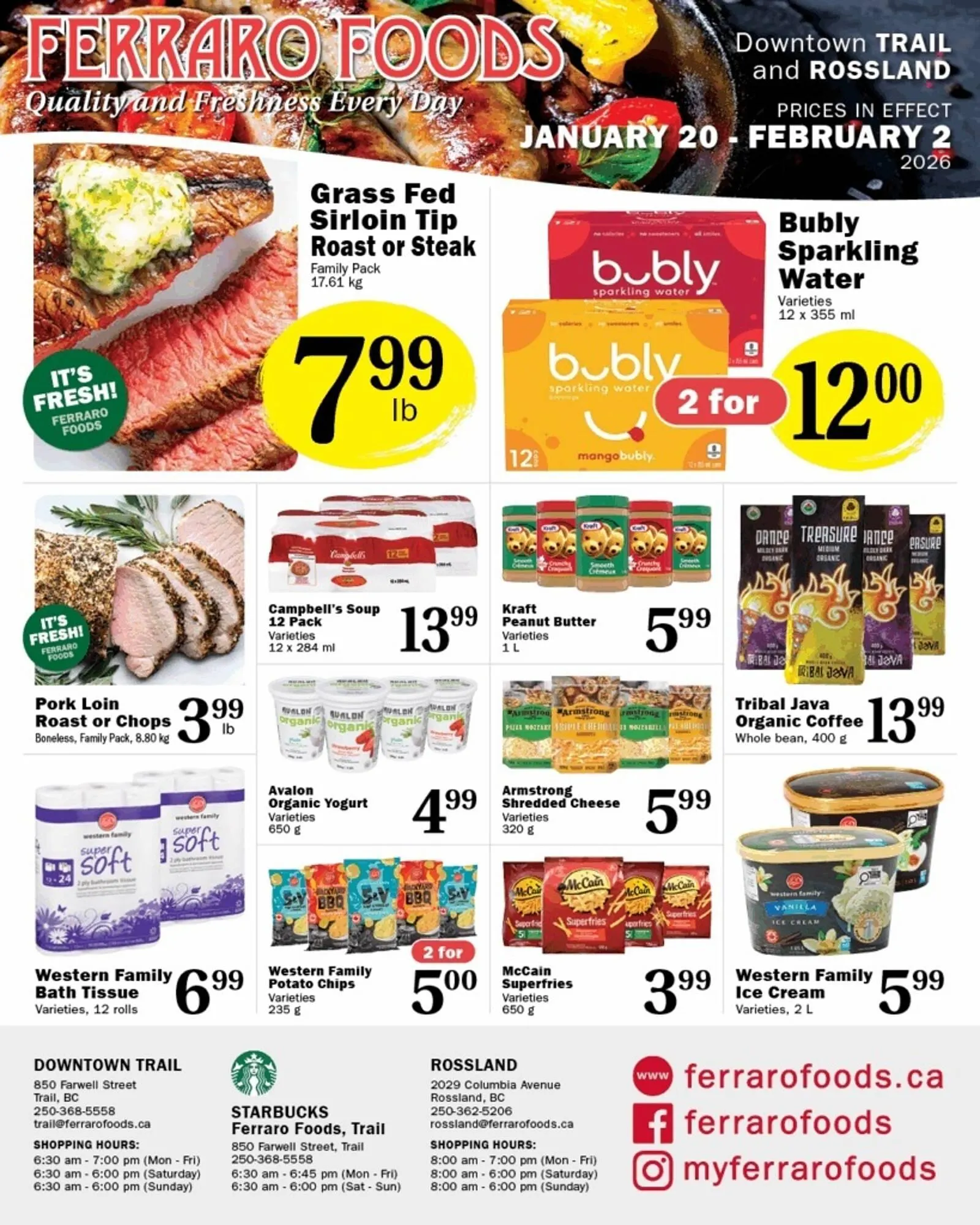 Ferraro Foods flyer - 1