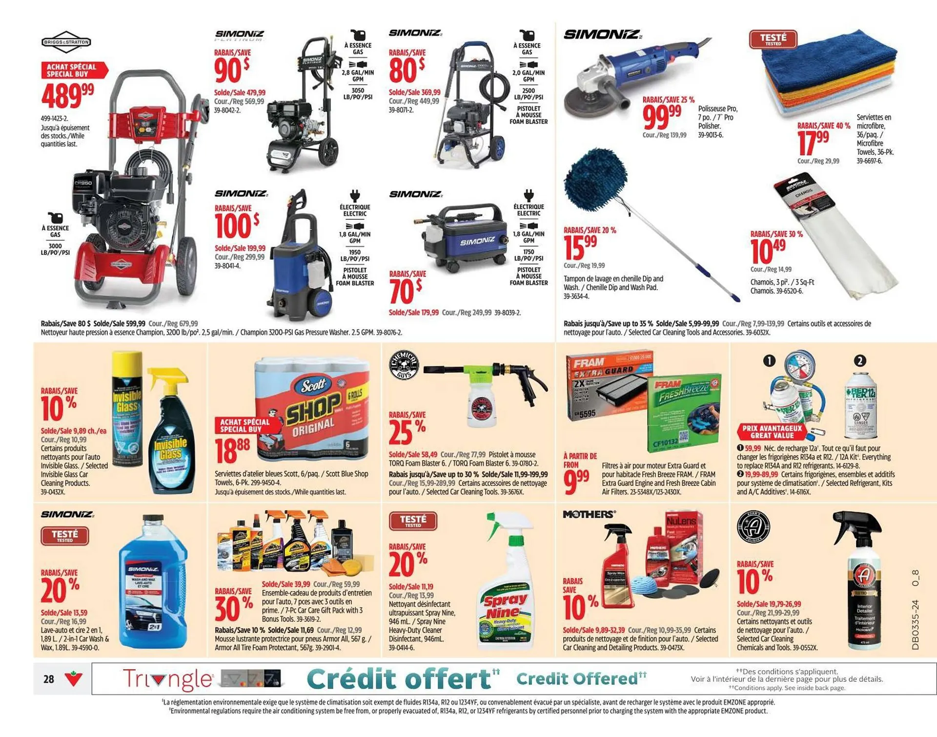 Canadian Tire flyer from August 22 to August 28 2024 - flyer page 28