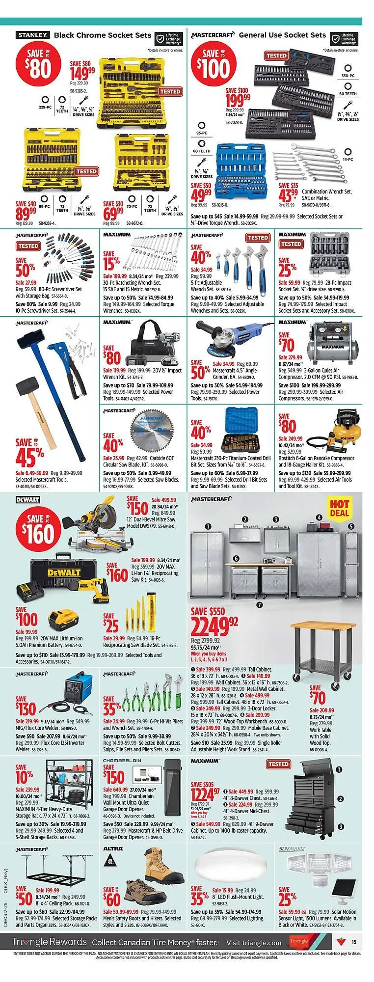 Canadian Tire flyer from April 16 to April 22 2025 - flyer page 15