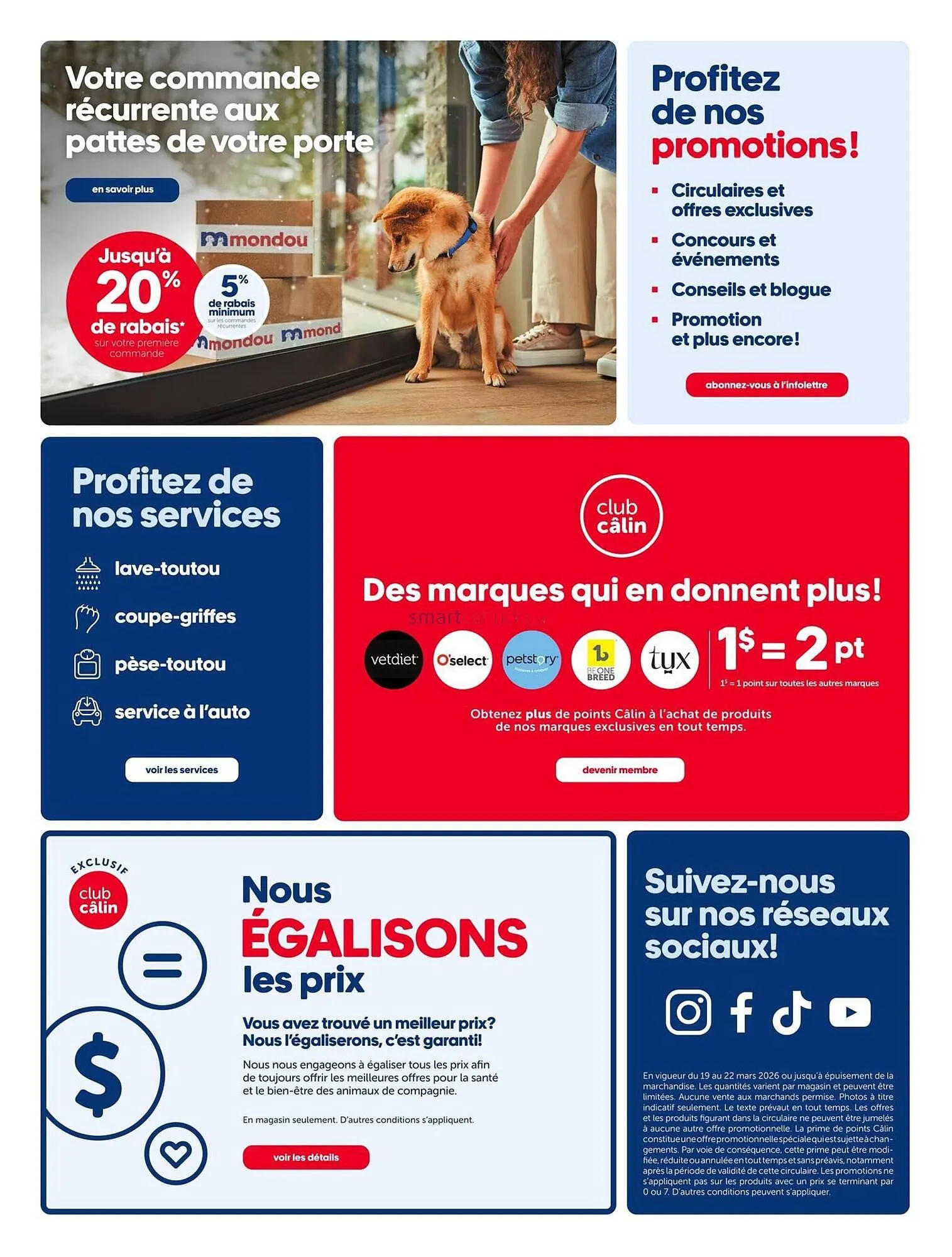 Mondou flyer from March 19 to March 22 2026 - flyer page 6