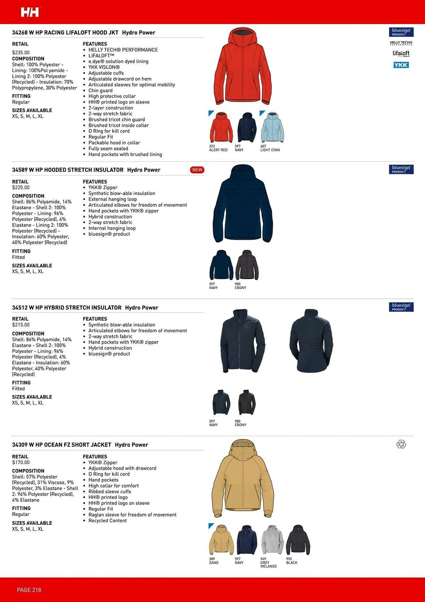 Helly Hansen flyer from September 11 to February 28 2026 - flyer page 218