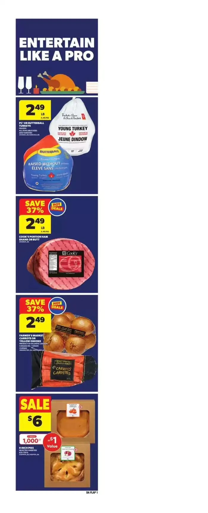 Current special promotions from October 3 to October 9 2024 - flyer page 1