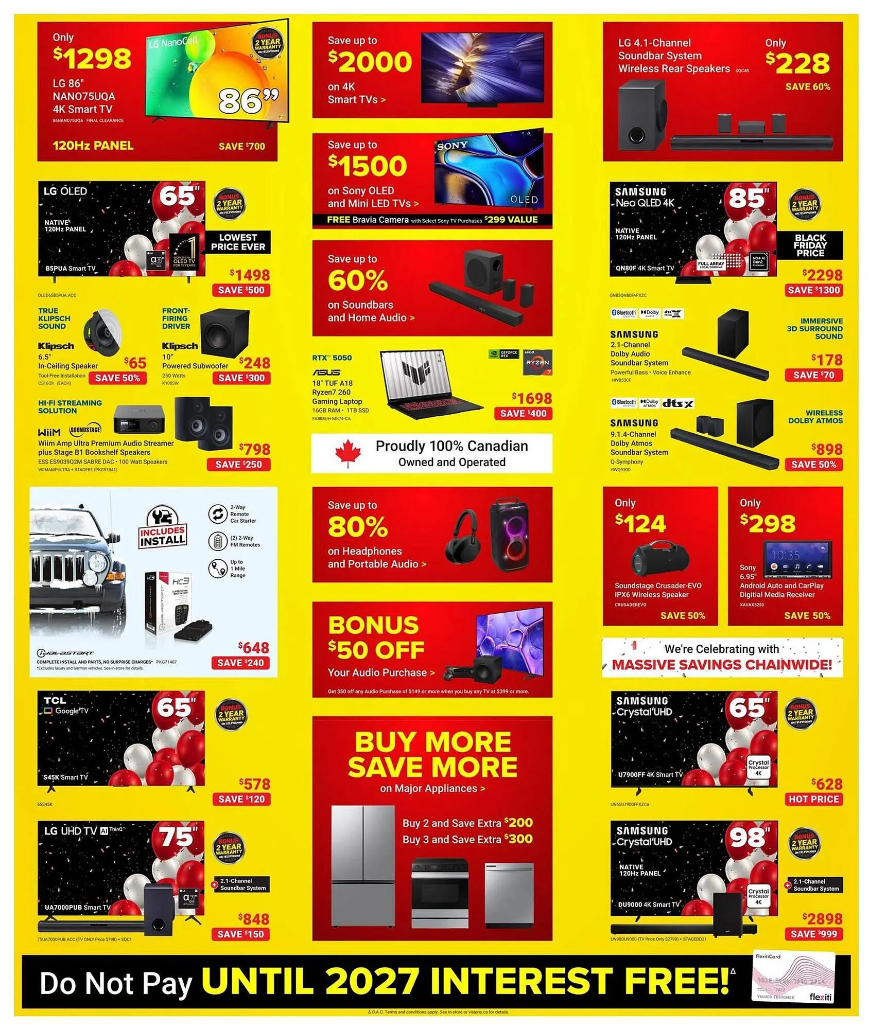 Visions Electronics flyer from October 31 to November 6 2025 - flyer page 2