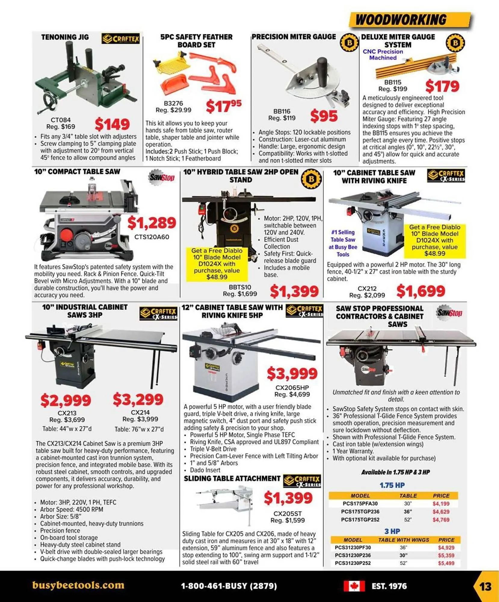 Busy Bee Tools flyer from September 9 to October 18 2025 - flyer page 13
