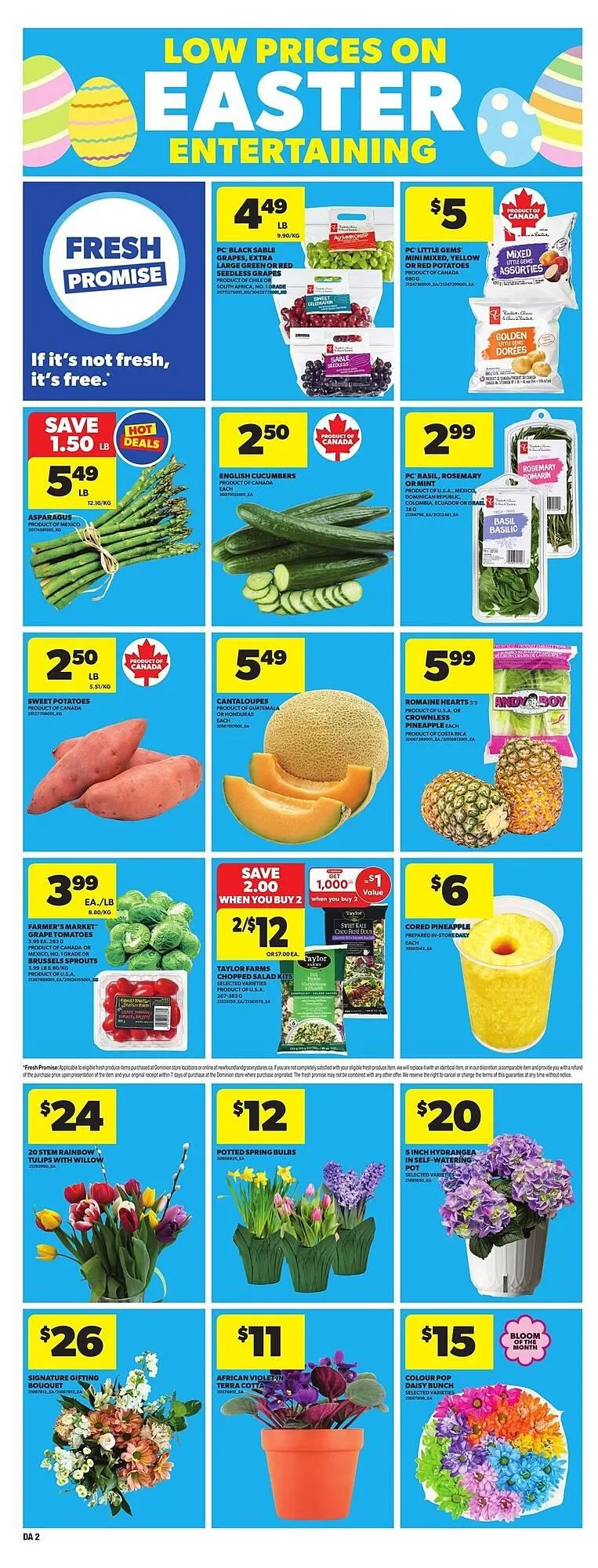 Dominion flyer from April 11 to May 1 2025 - flyer page 4