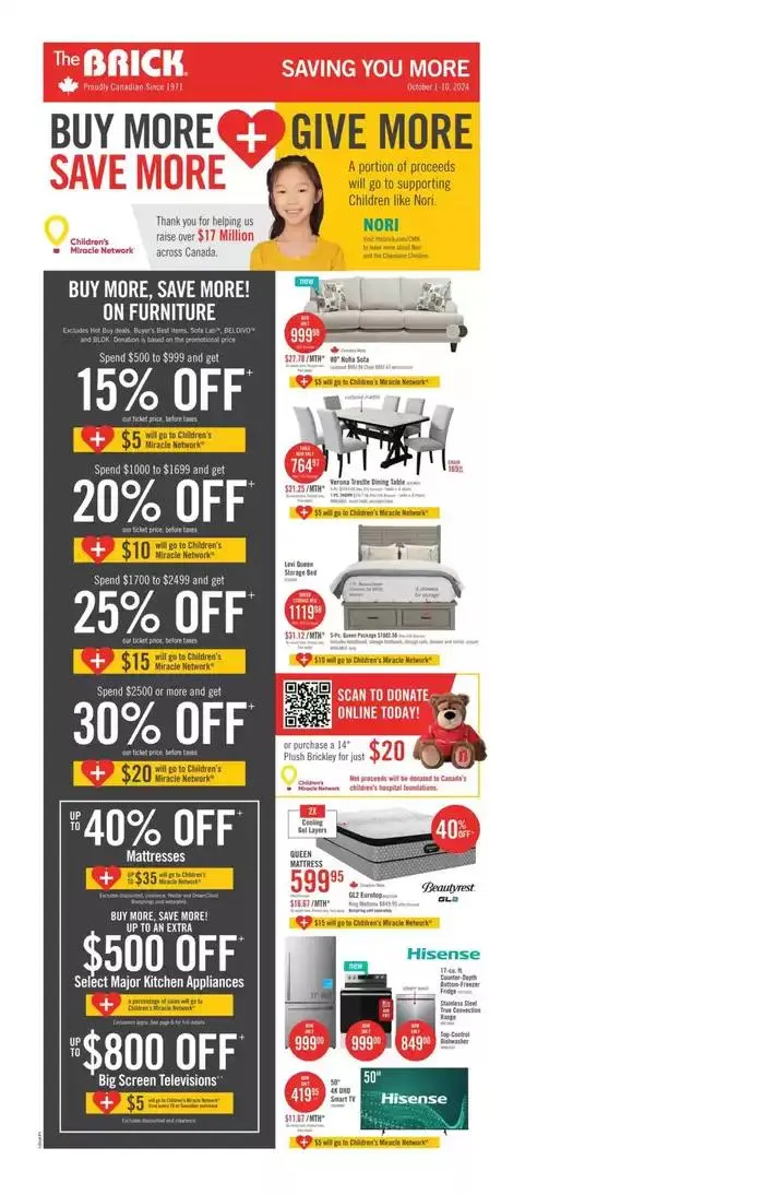 Discover attractive offers from October 1 to October 10 2024 - flyer page 1