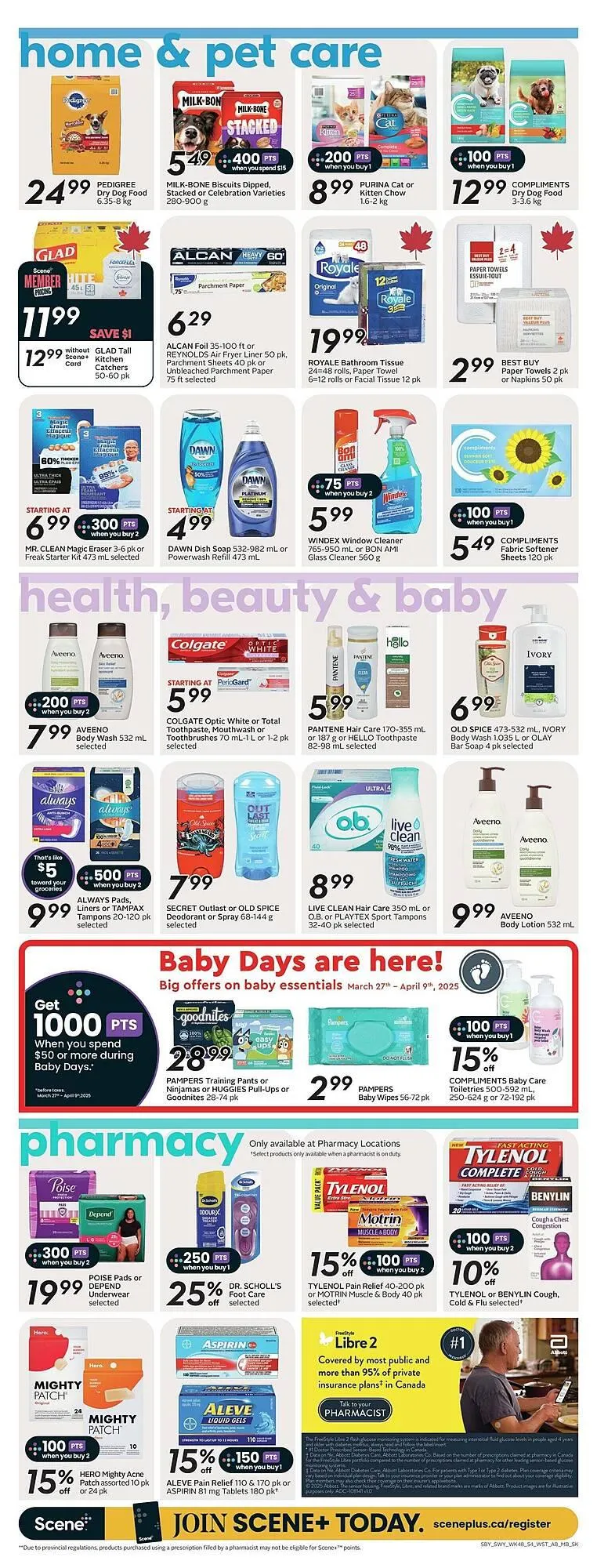 Safeway flyer from March 28 to April 4 2025 - flyer page 21