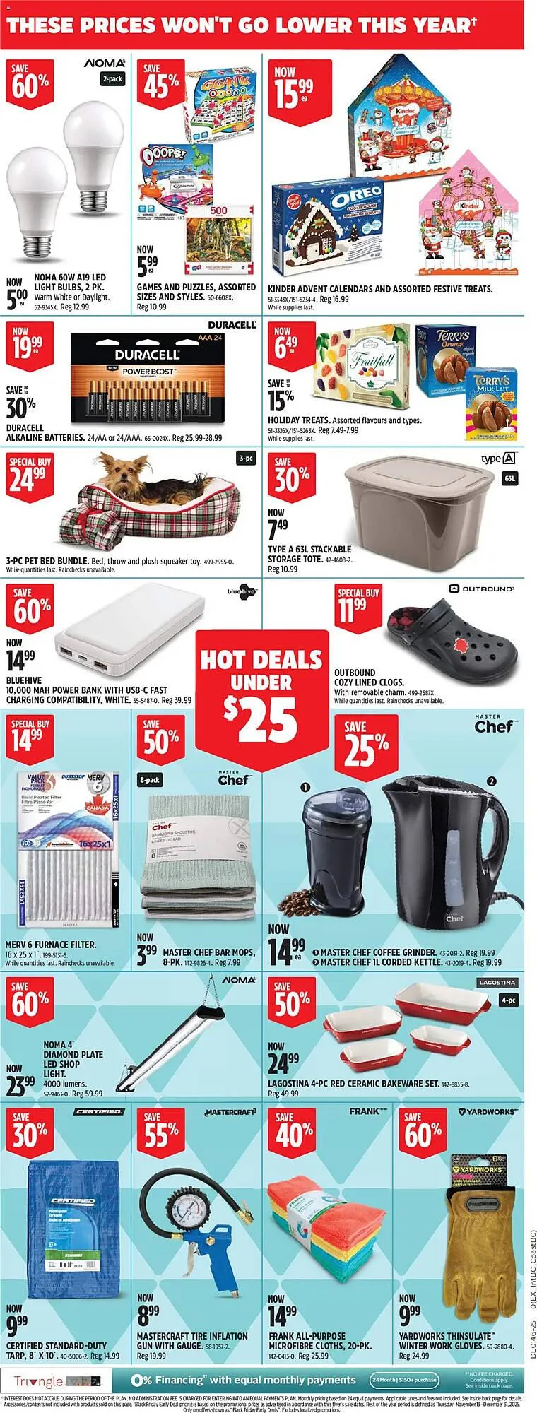 Canadian Tire flyer from November 6 to November 12 2025 - flyer page 4