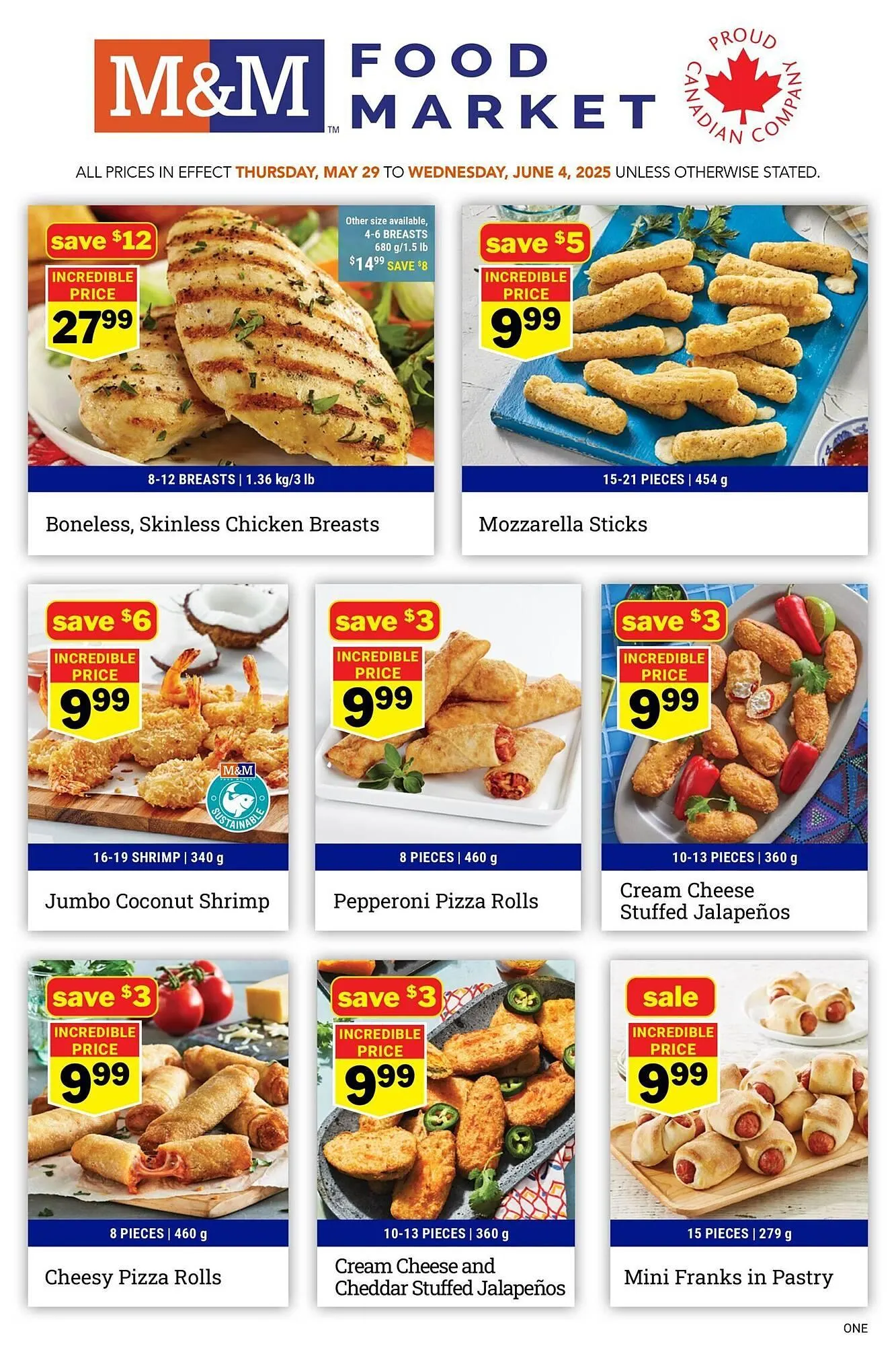 M & M Food Market flyer from May 30 to June 9 2025 - flyer page 1