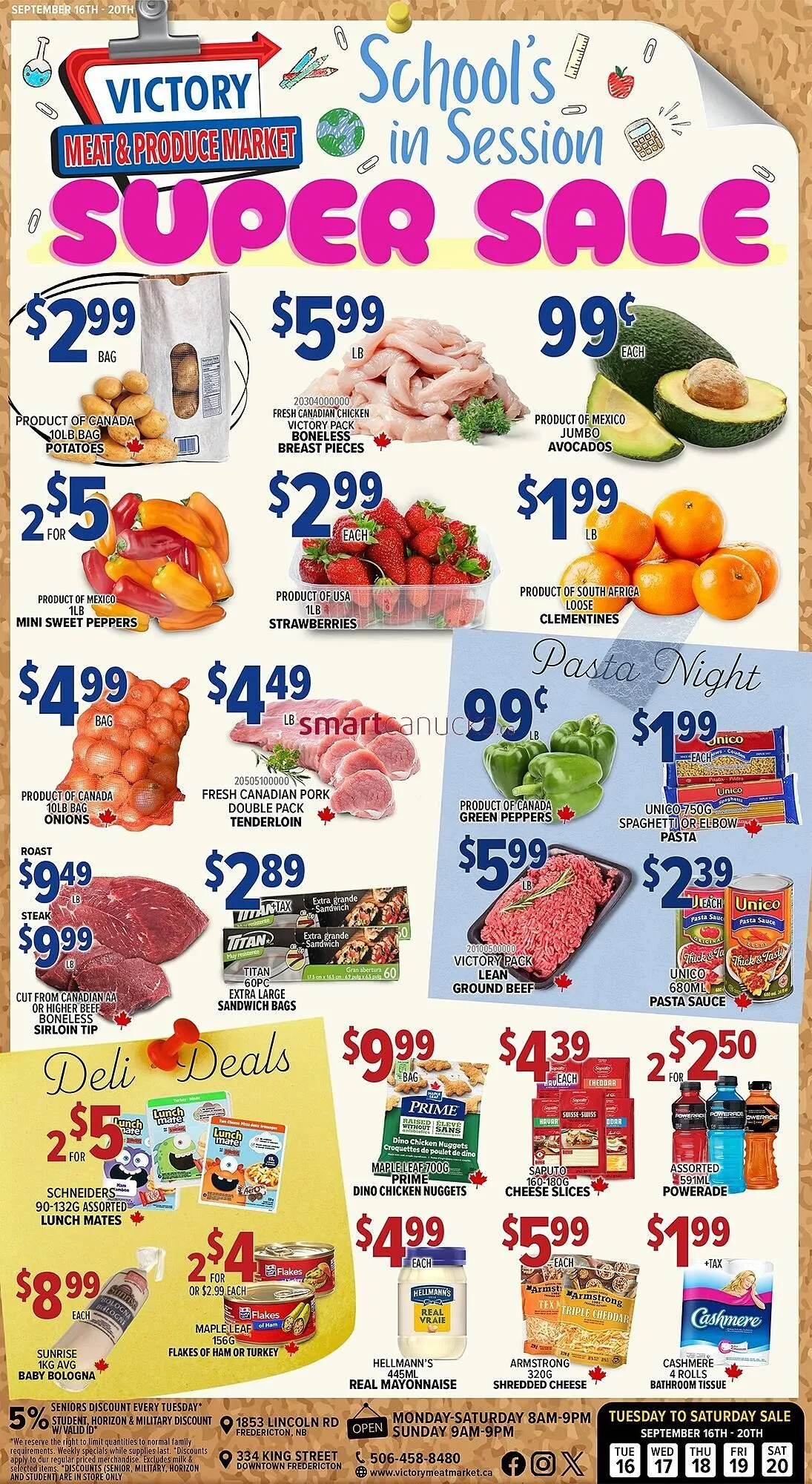 Victory Meat Market flyer from September 16 to September 22 2025 - flyer page 1