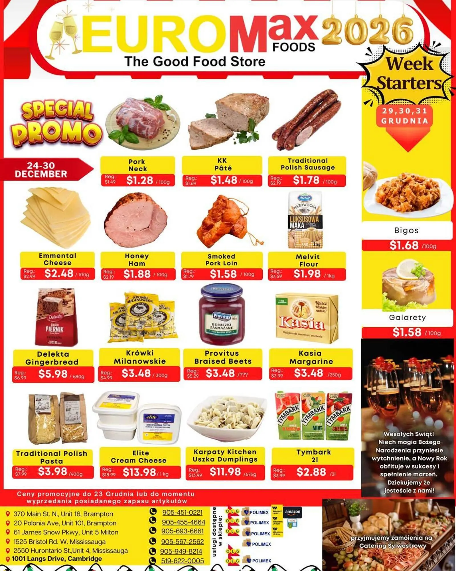 EuroMax Foods flyer from December 24 to December 30 2025 - flyer page 1