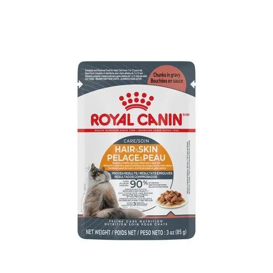Feline Care Nutrition™ Hair & Skin Care Chunks in Gravy Pouch Cat Food