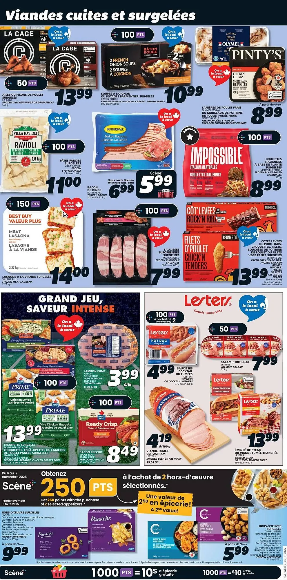 IGA flyer from November 6 to November 12 2025 - flyer page 5
