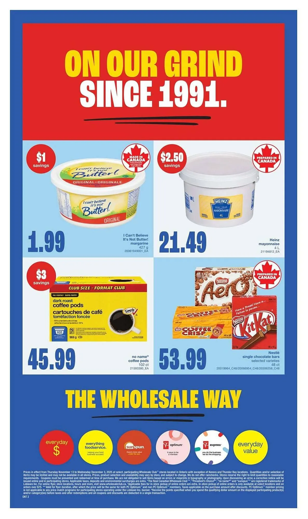 Wholesale Club flyer from November 12 to November 19 2025 - flyer page 5