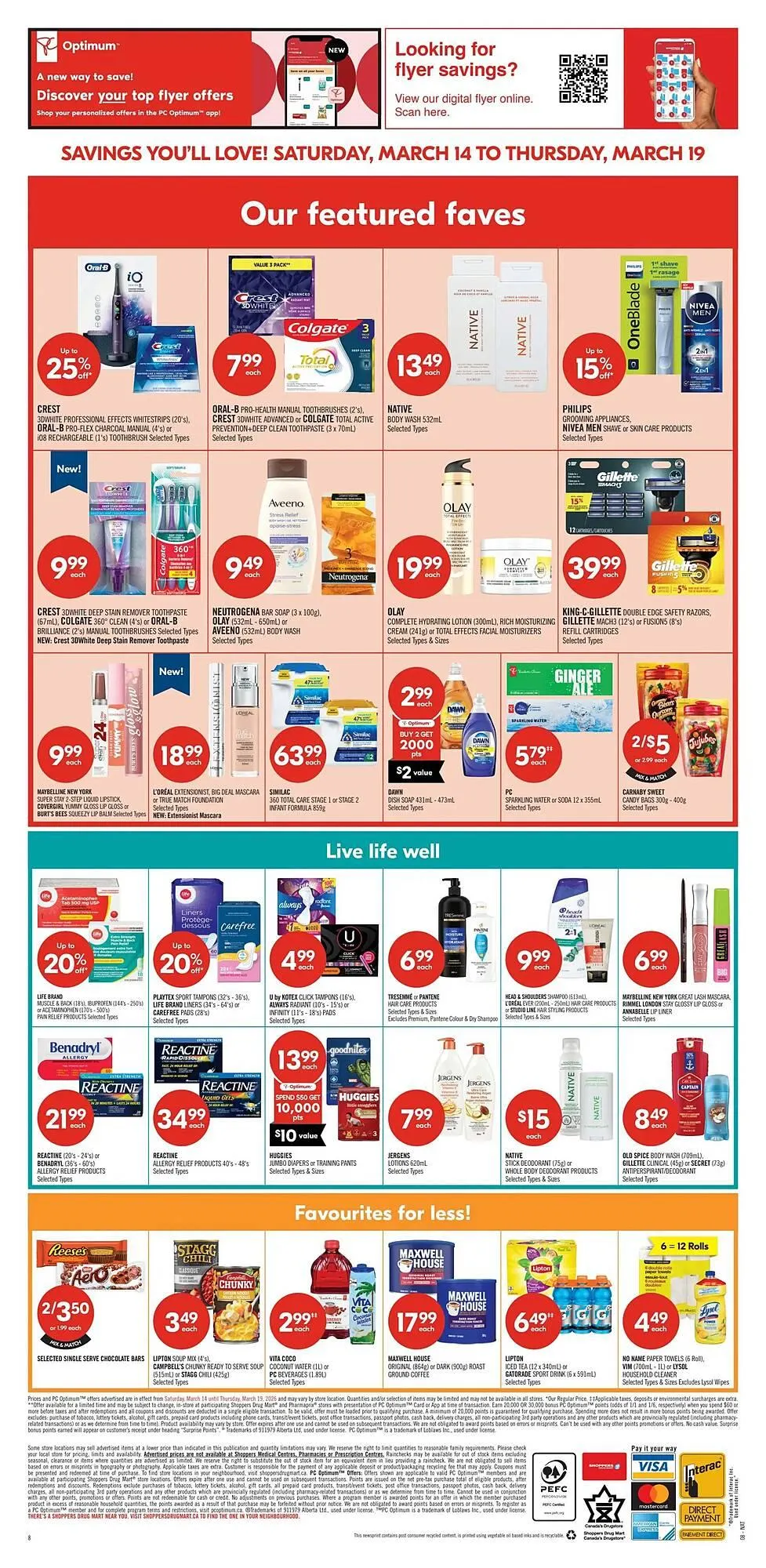 Shoppers Drug Mart flyer from March 14 to March 19 2026 - flyer page 19