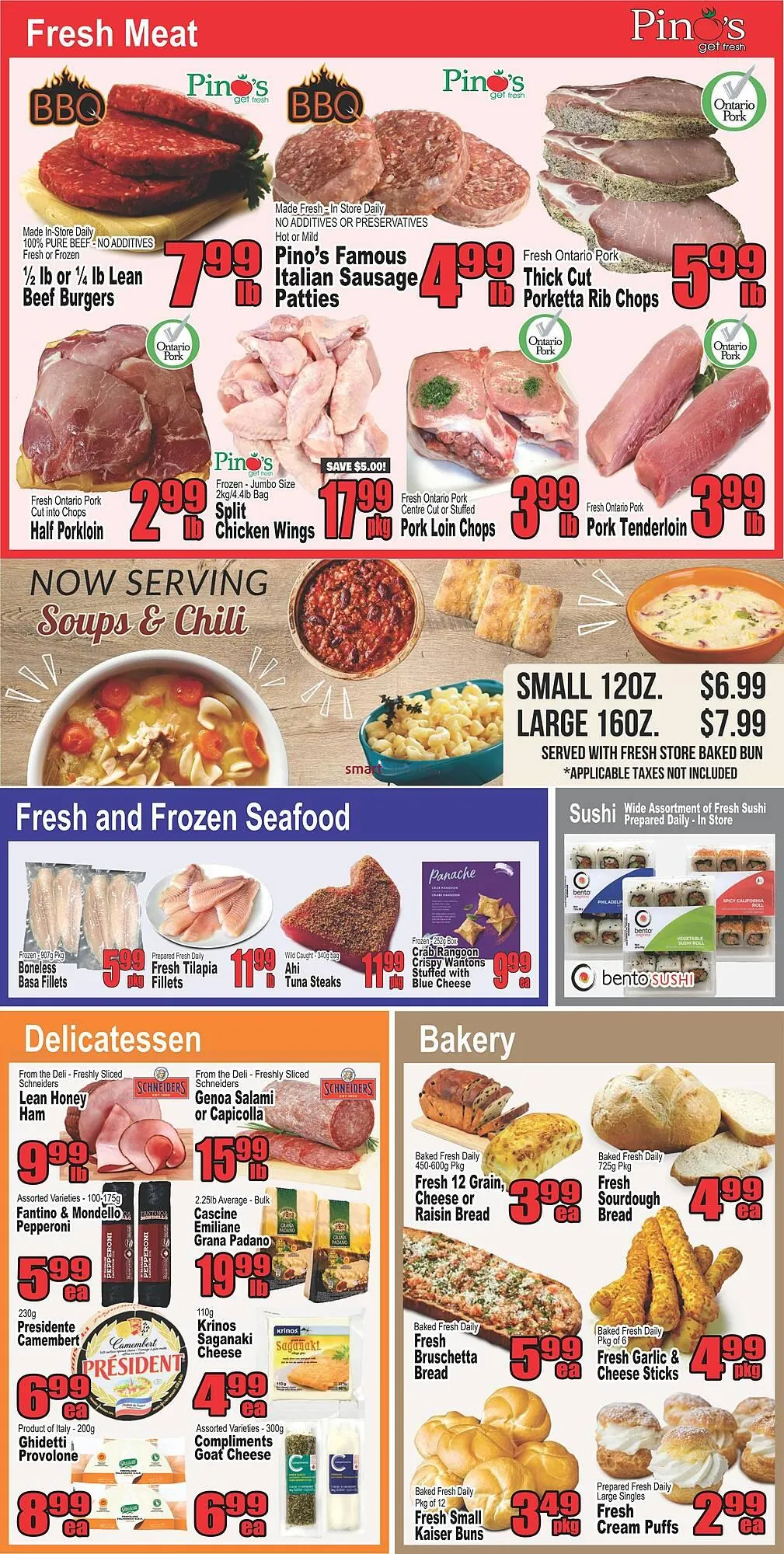 Pino's flyer from January 2 to January 7 2026 - flyer page 3