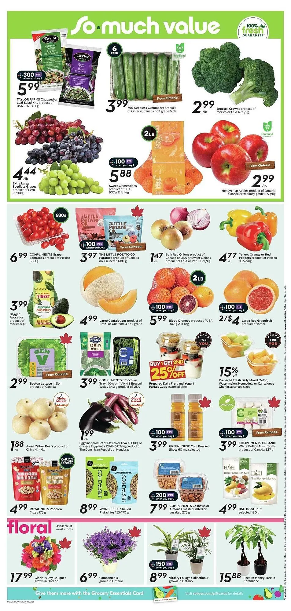 Sobeys flyer from January 22 to January 29 2026 - flyer page 5