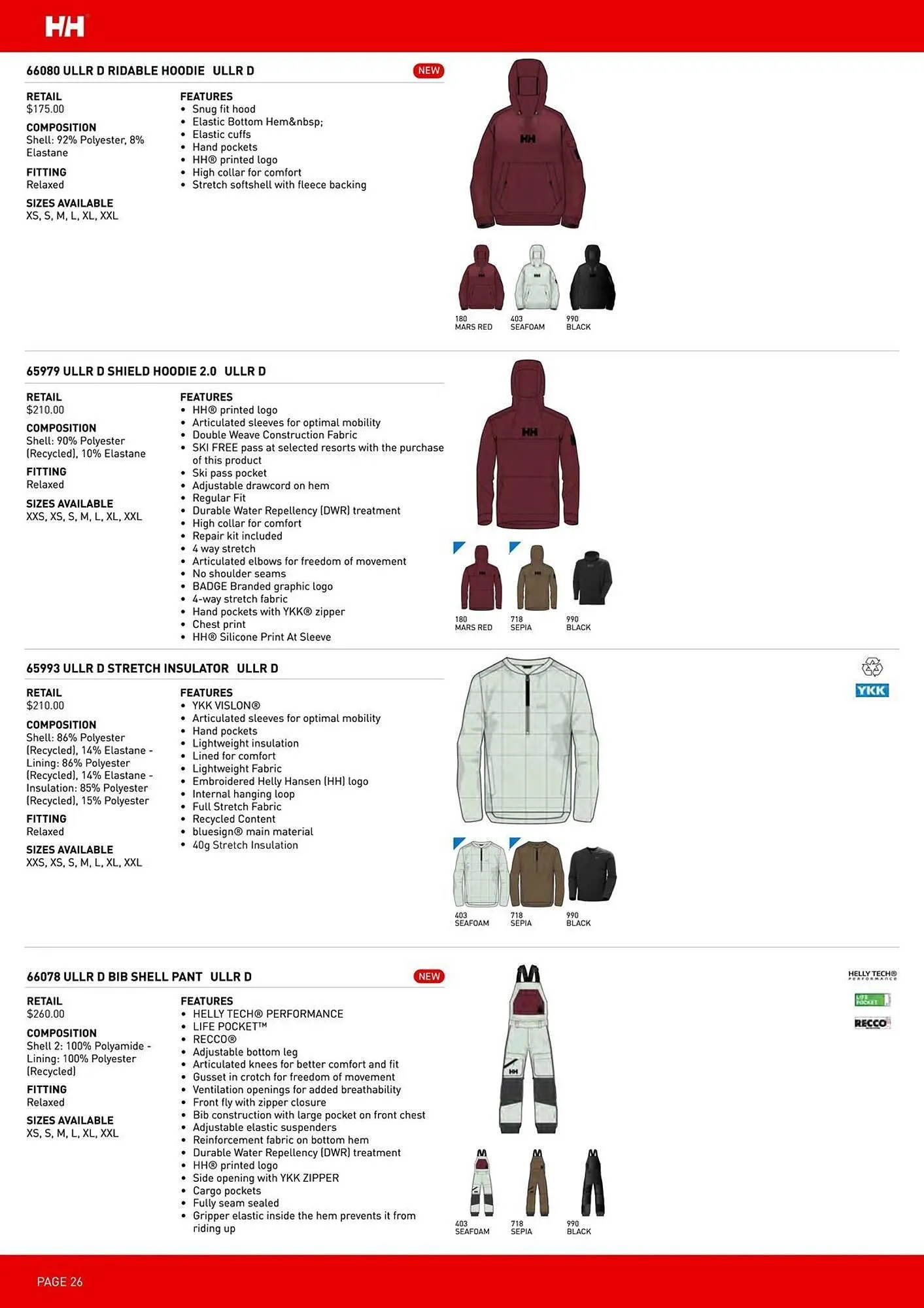 Helly Hansen flyer from September 11 to February 28 2026 - flyer page 26