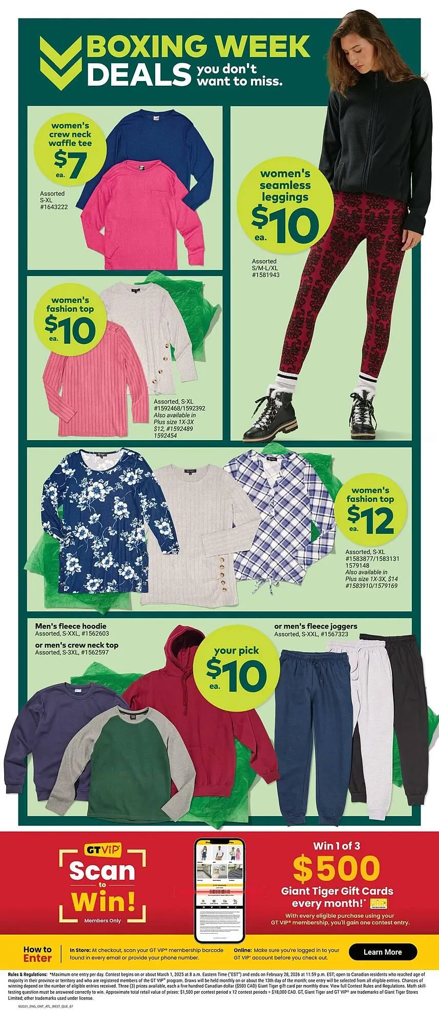 Giant Tiger flyer from December 25 to December 30 2025 - flyer page 8