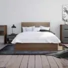 Mobilier de chambre à coucher Mystik - Lit double