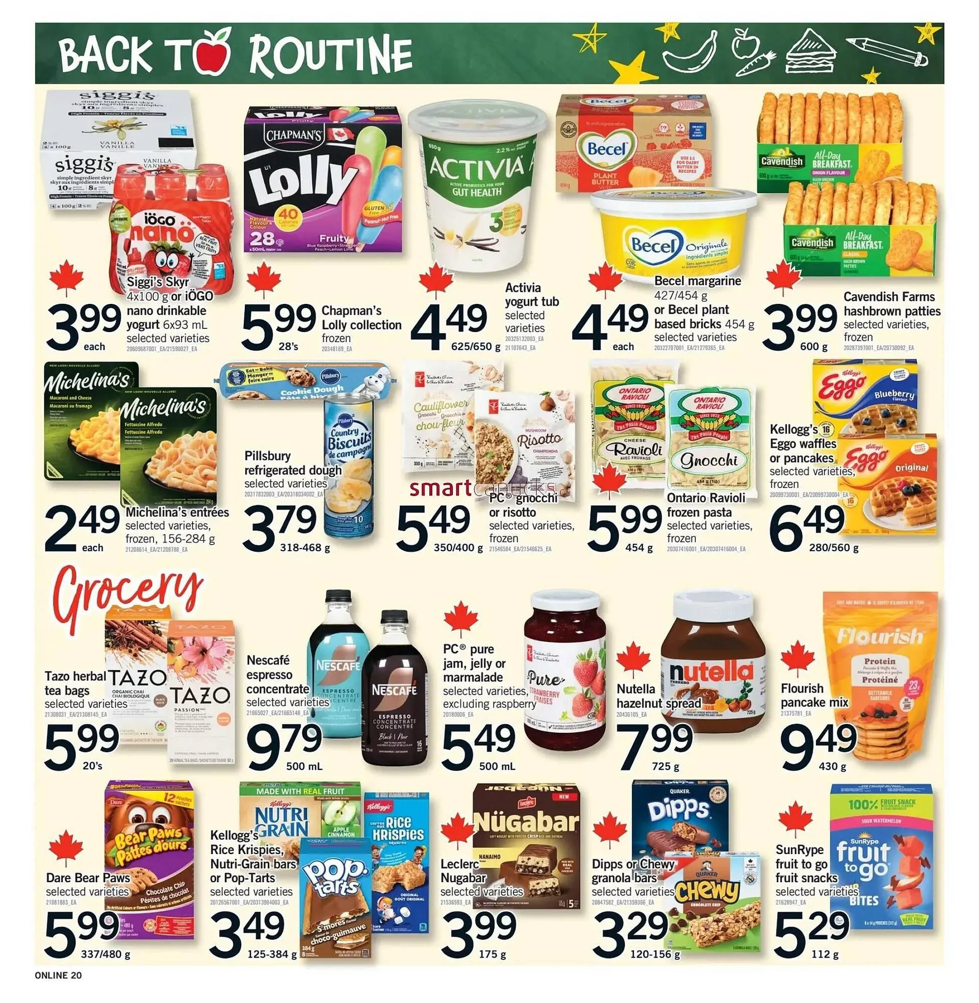 Fortinos flyer from August 28 to September 3 2025 - flyer page 20